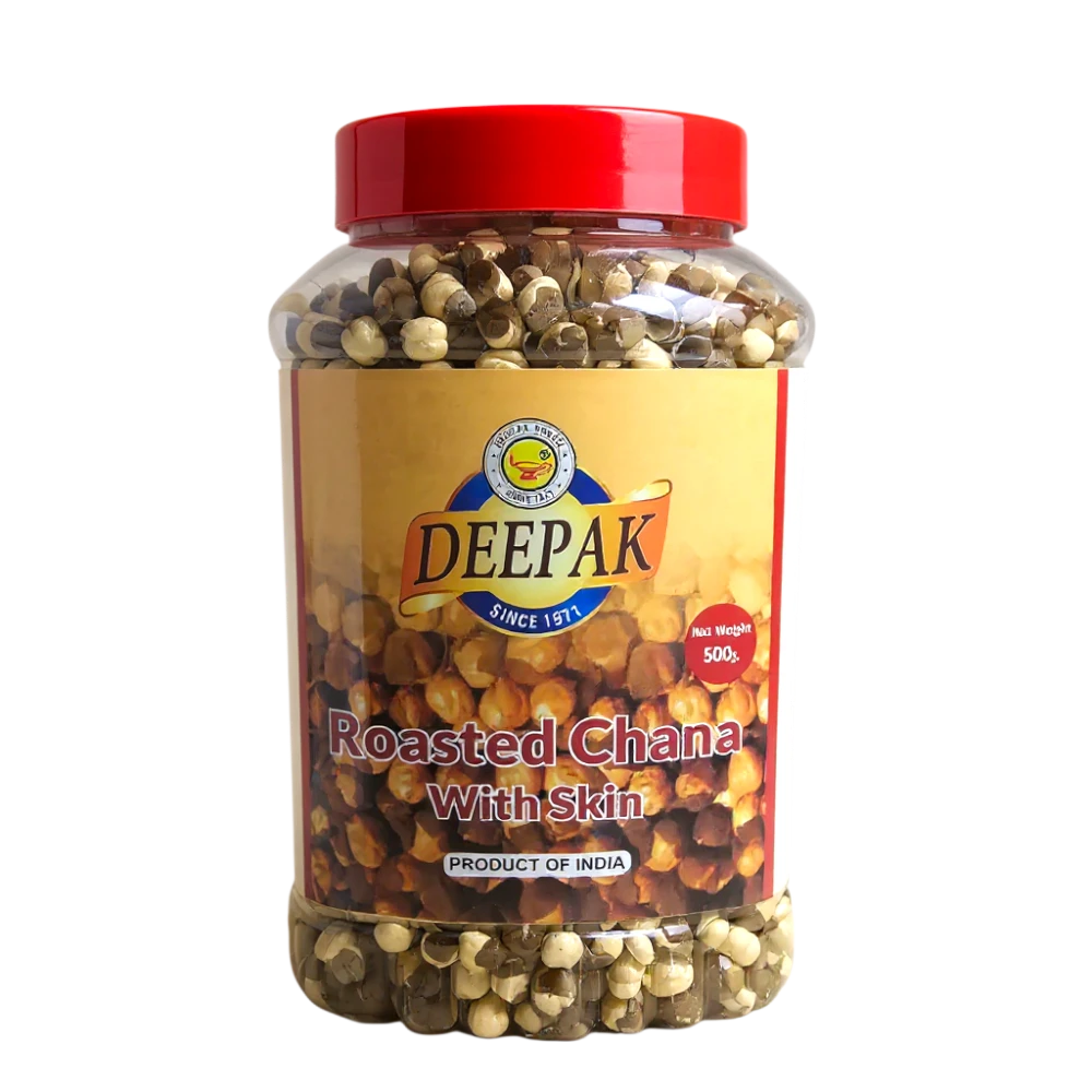 DEEPAK ROASTED CHANA WITH SKIN 500G